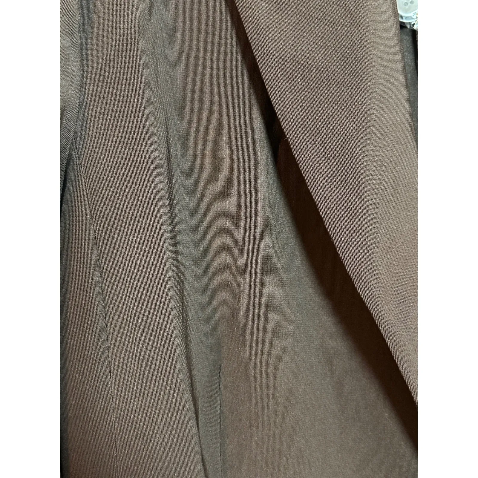 Boston Proper Beyond Travel One Button Blazer SZ 12 NWOT Business Classic Brown - Image 3