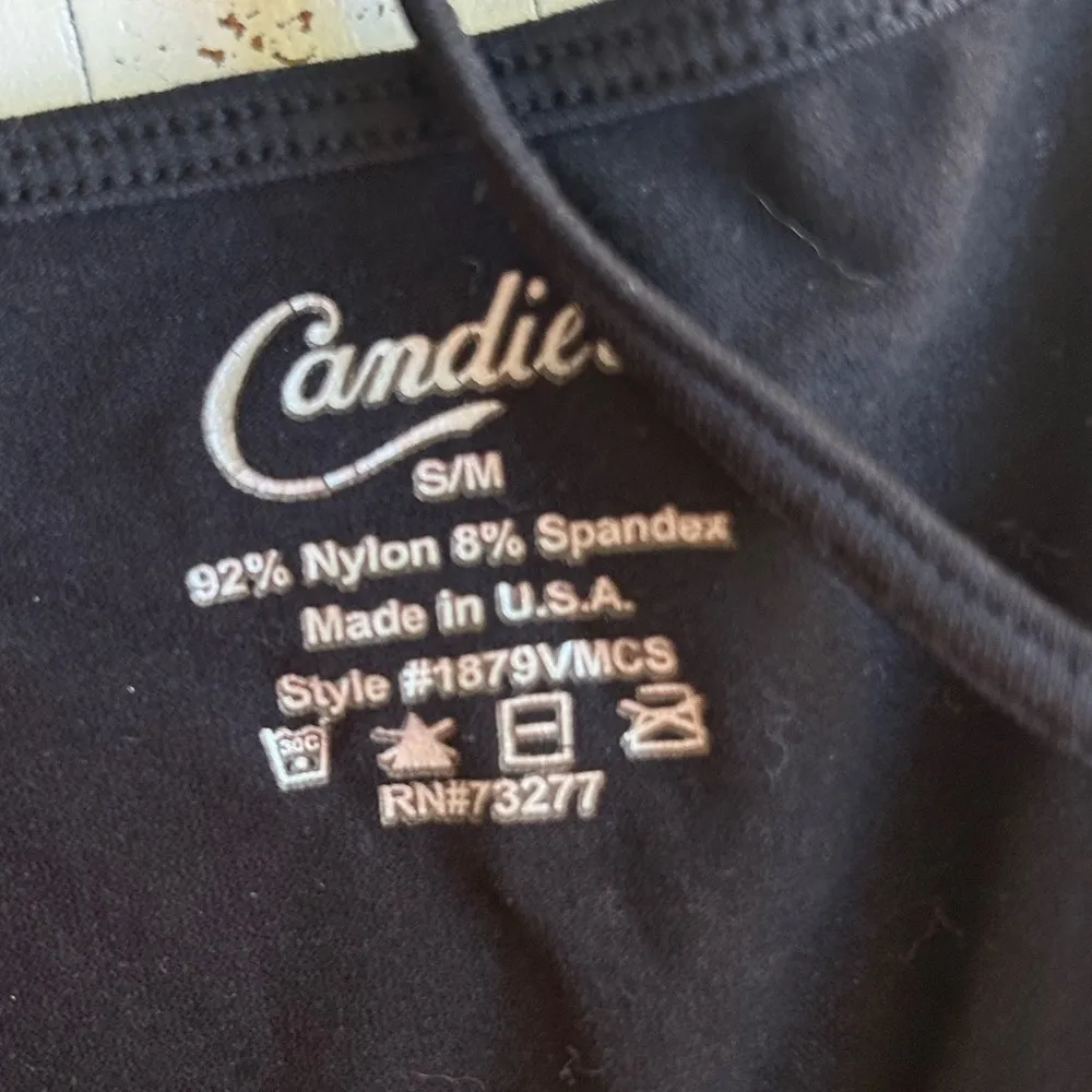 Candies black tank top - Image 3