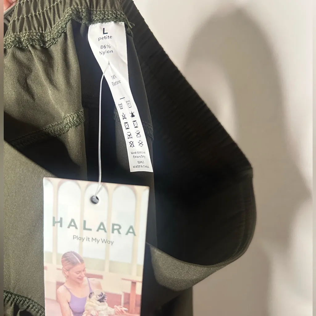 NWT Halara High Waisted Elastic Waistband Hiking Joggers LP - Image 7