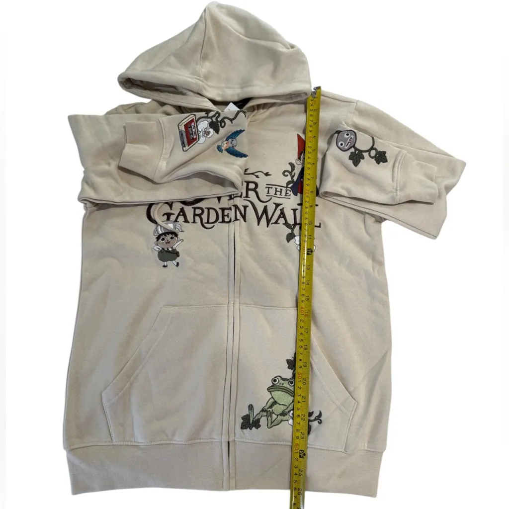 Cartoon Network Over The Garden Wall Floral Zippered Hoodie (Unisex XS) - Image 9