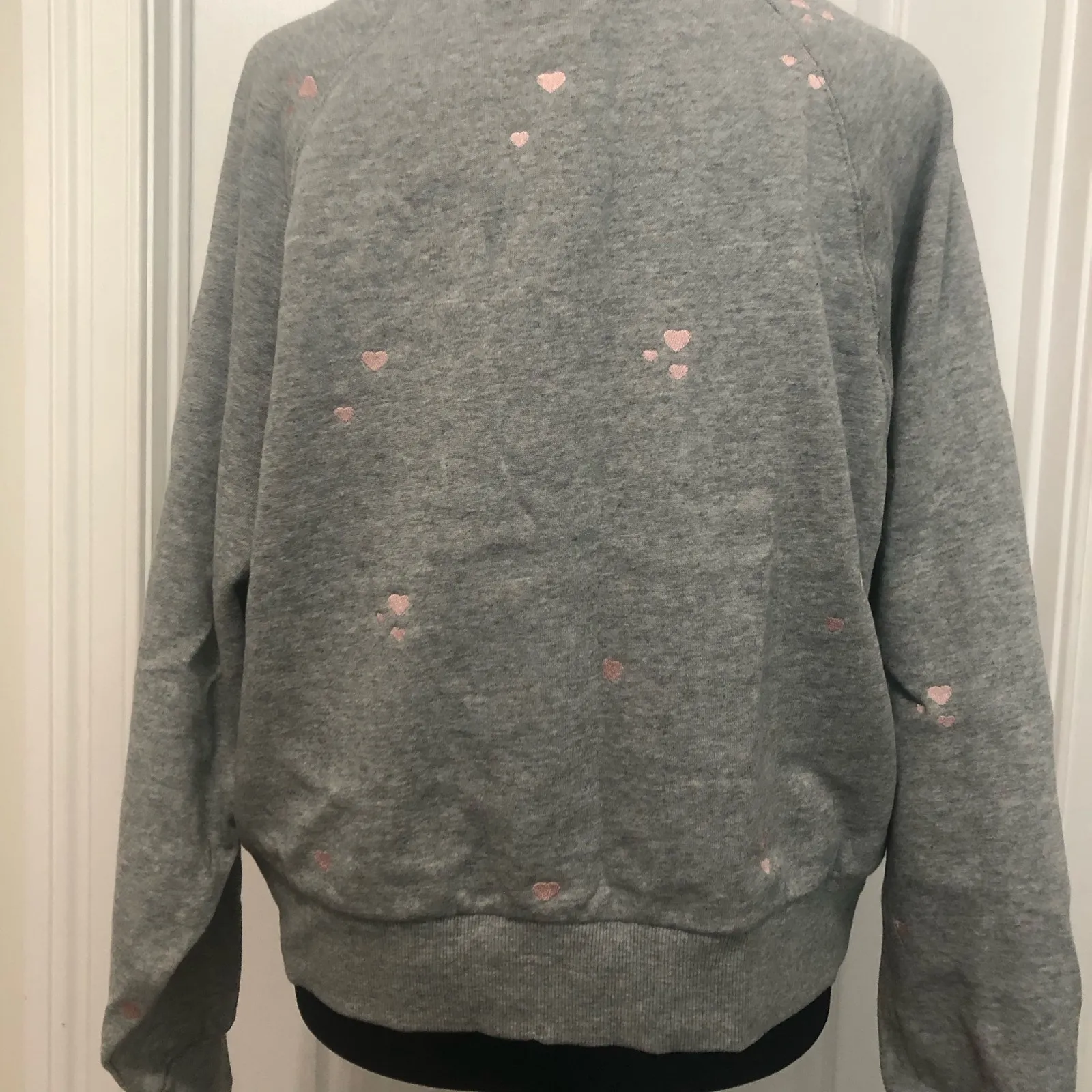 Honeydew Intimates Womens Over The Moon Sweater Sz Small Heather Gray Pullover Gray - Image 6