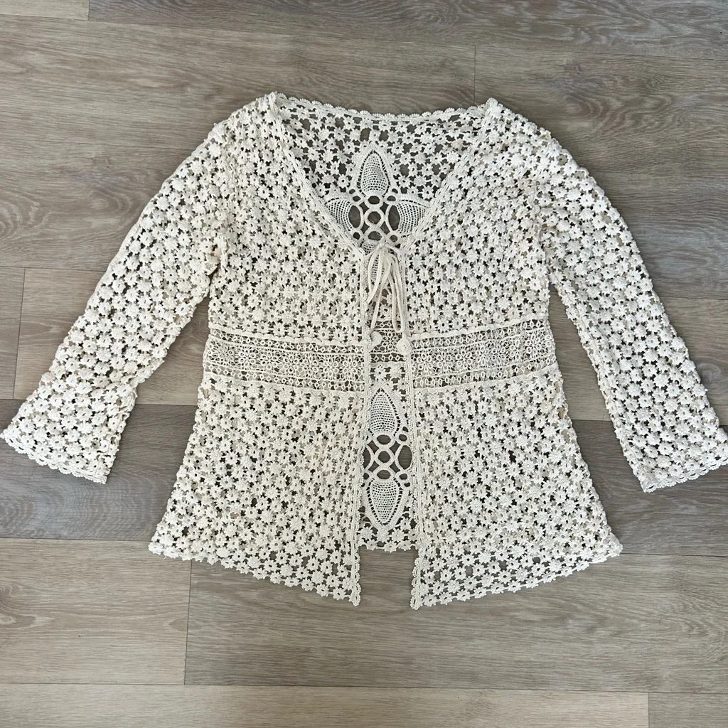 Boho Crochet Tie - Image 4