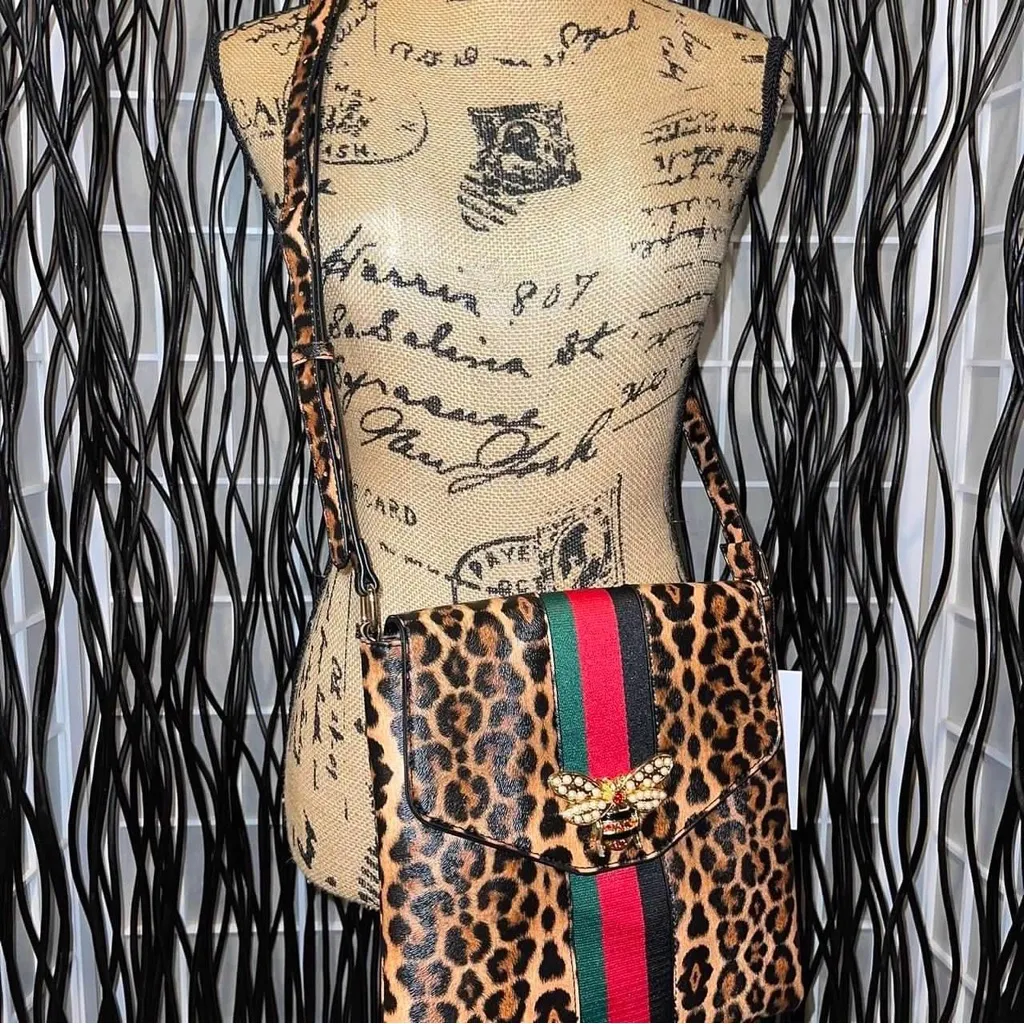 Leopard Slingback Crossbody - Image 2
