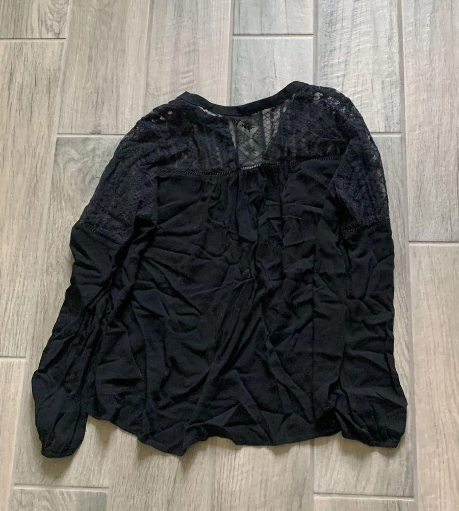 Harlowe & Graham black blouse - Image 5