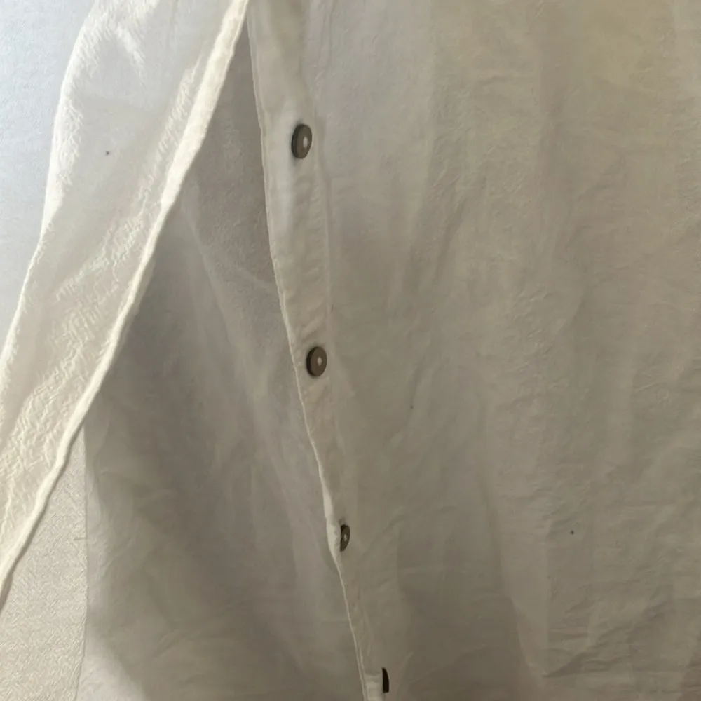 Ladies White Button - Image 2