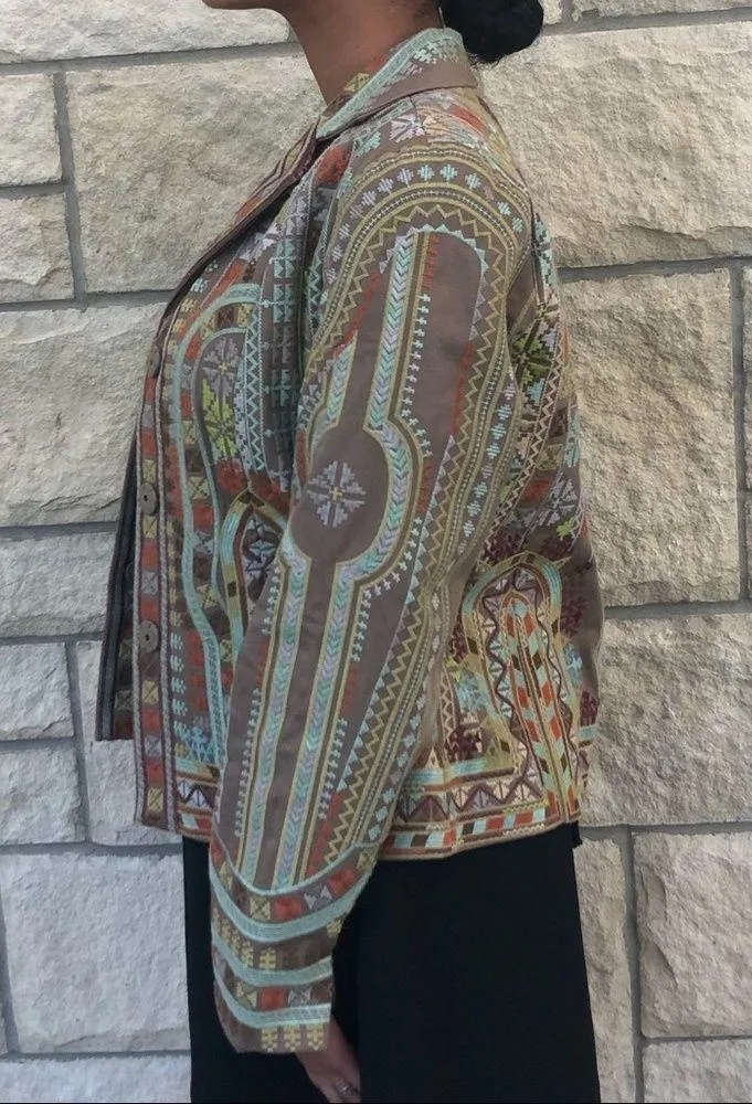 Embroidered jacket - Image 4