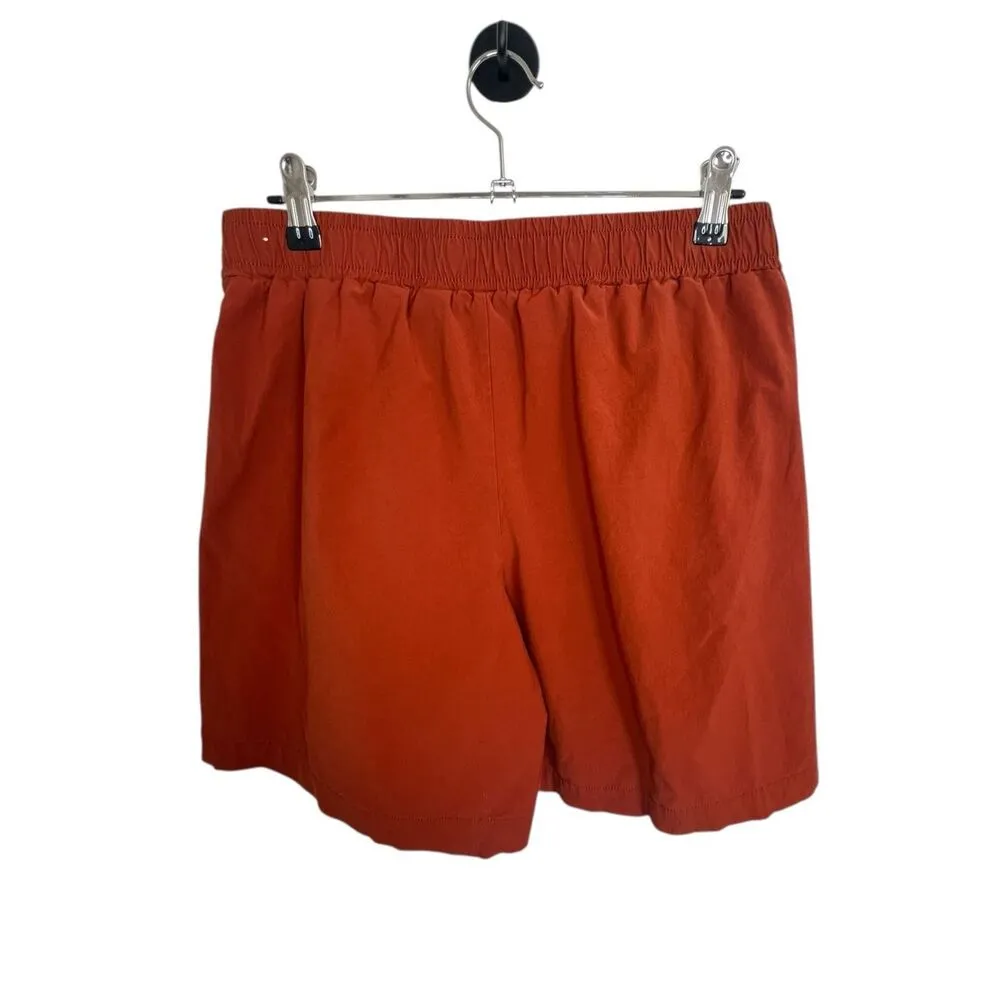 CALIA By Carrie Underwood Burnt Orange Workout Stretchy Shorts Size M - Image 4