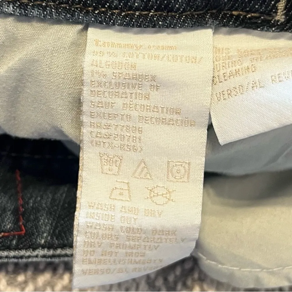 TOMMY HILFIGER Women’s Blue Denim Jean Bermuda Shorts 10 - Image 6