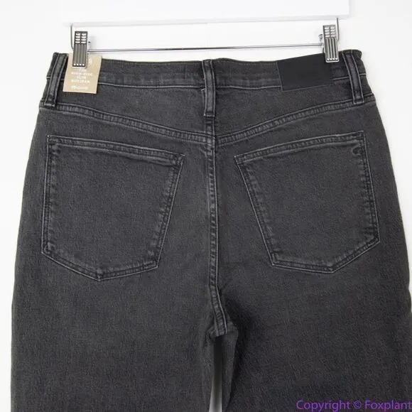 NEW Madewell High-Rise Slim Boyjean in Caton Wash Ripped-Knee, 28‎ - Image 7