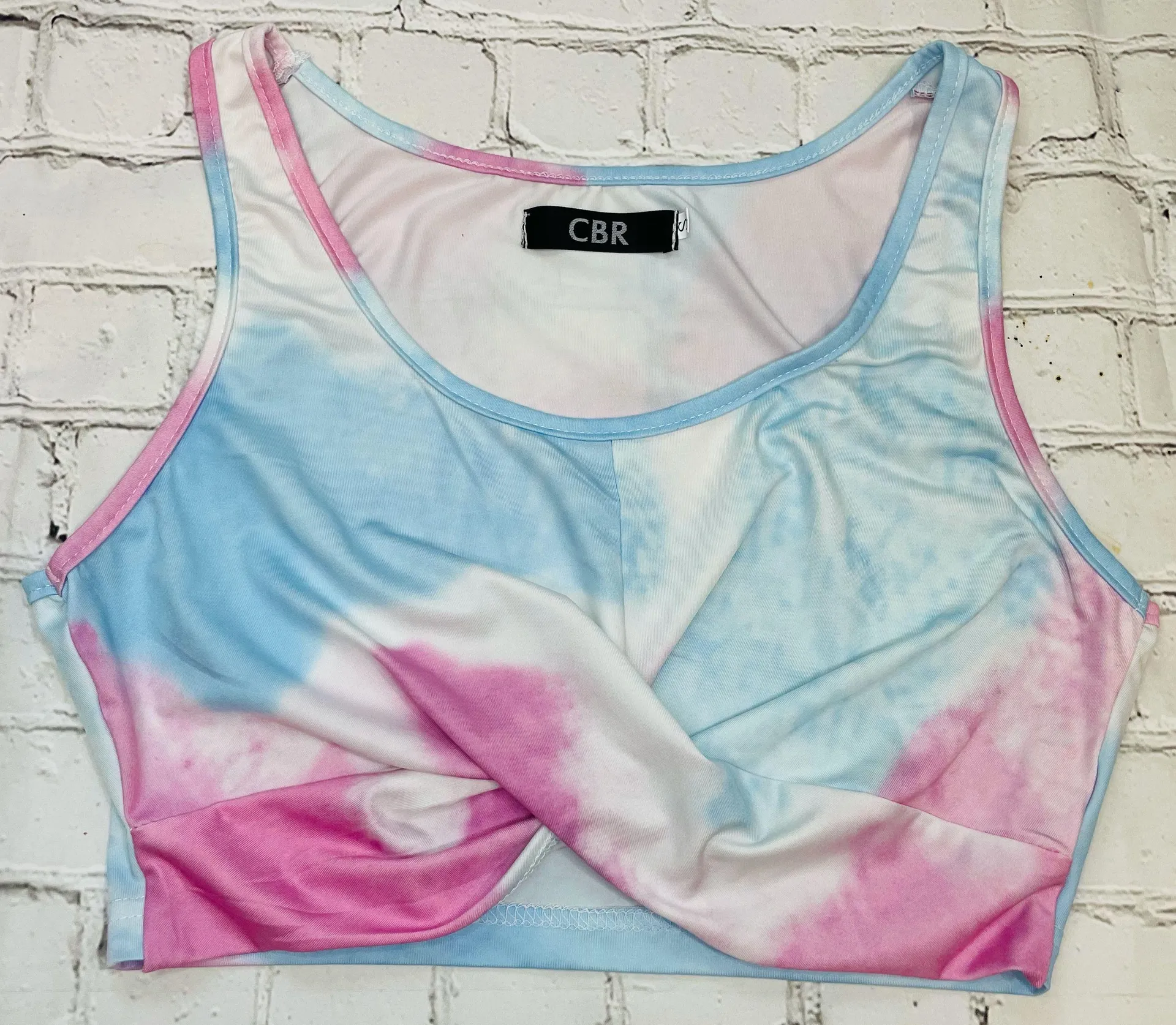 CBR Tie Dye Cropped Top - Image 6