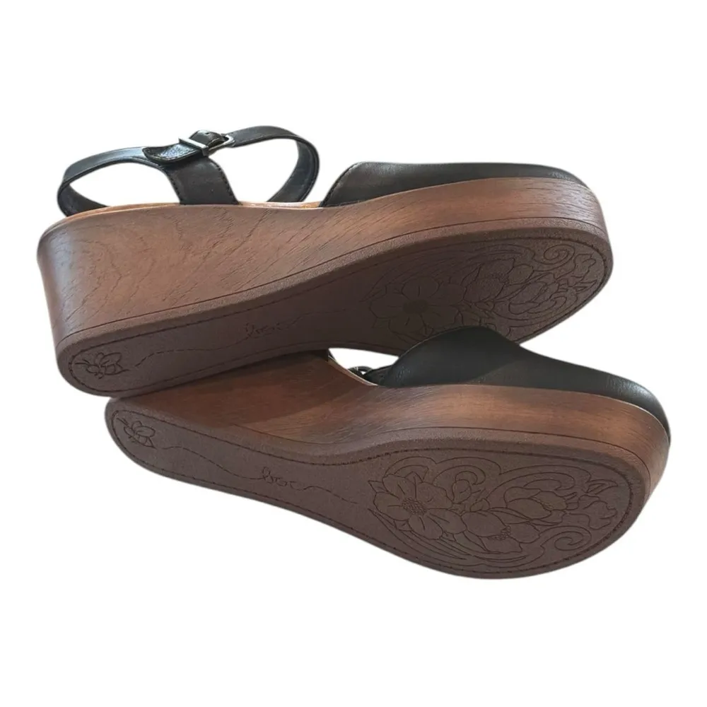 B.O.C Dalia Platform Wedge Clog Black Size 10 NEW - Image 9