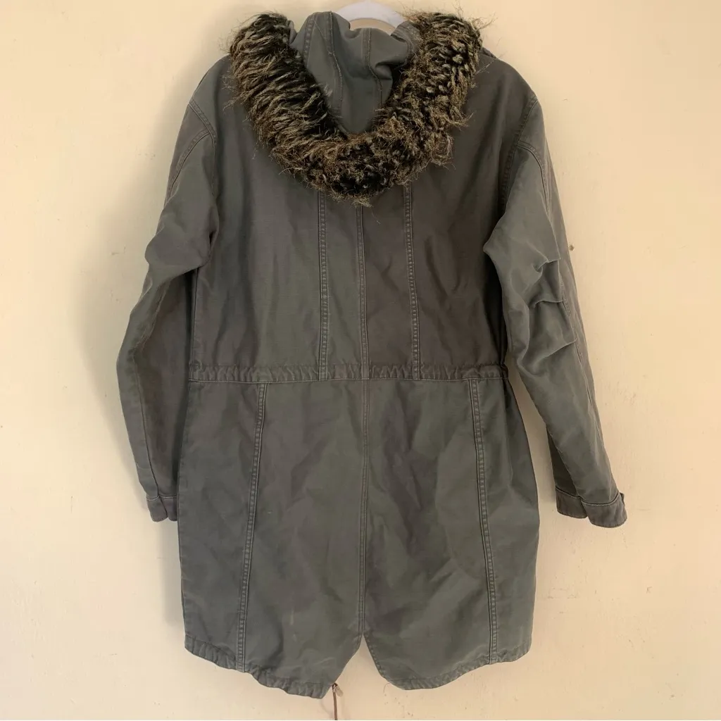 workwear oversized parka Gray Size M - Image 7