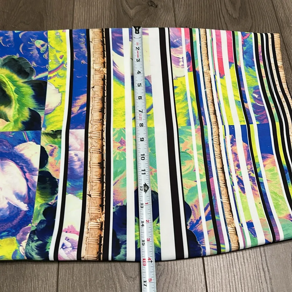 Clover Canyon 21” High Rise Acropolis Garden Pencil Skirt Multicolor Medium - Image 6