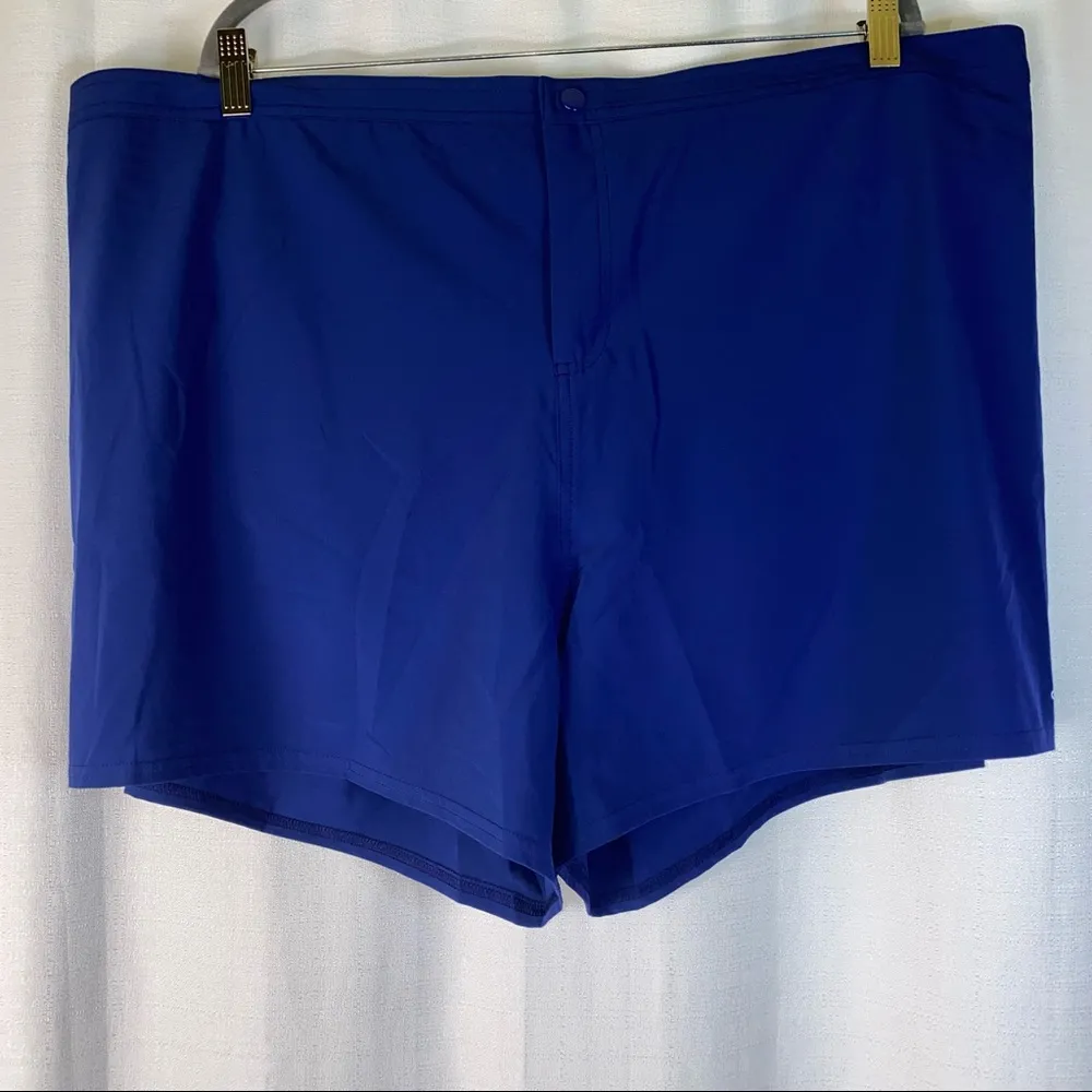 PLUS SIZE Navy Blue Woven Swim Bottoms size 3X new with tags 🆕 - Image 5