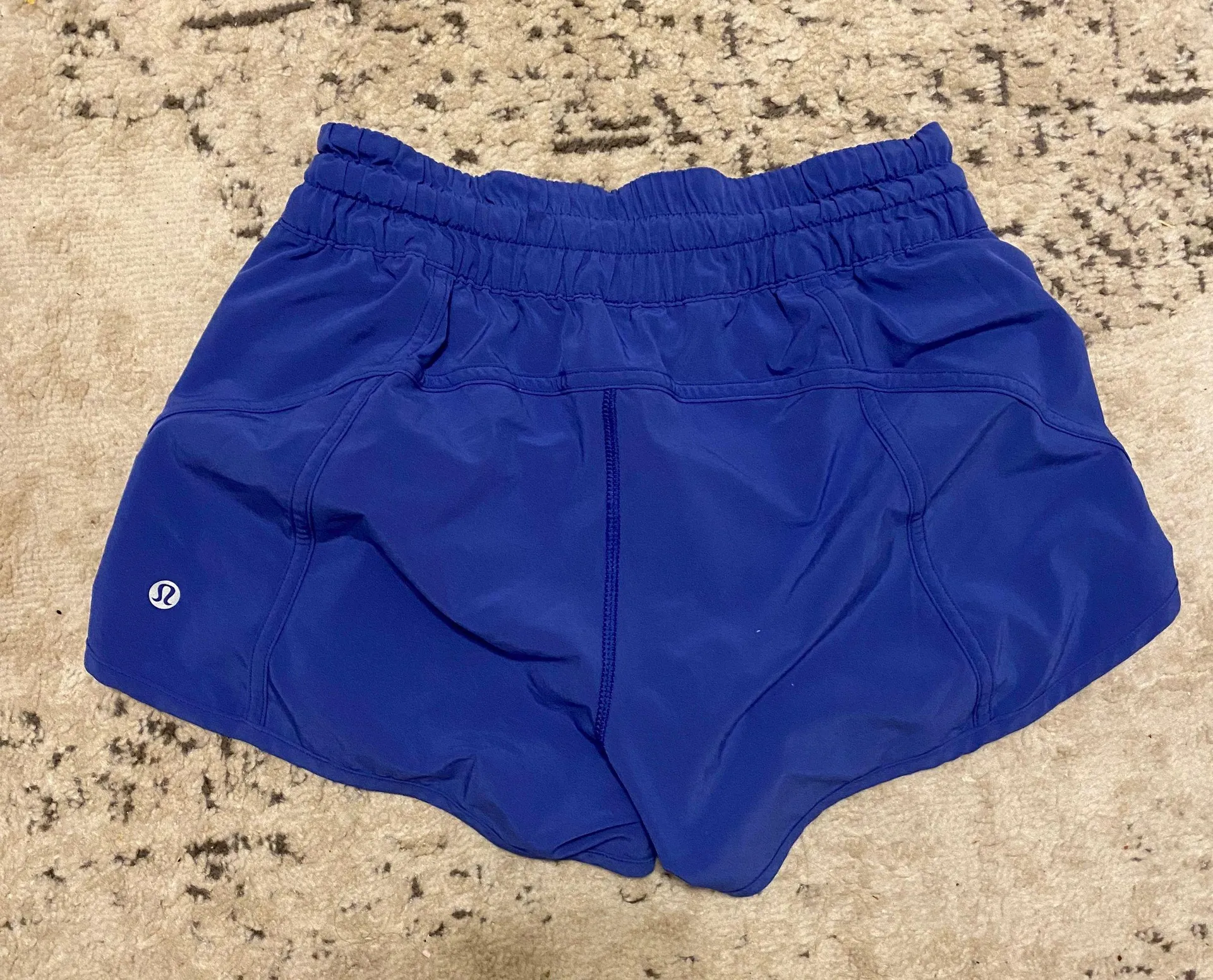 Lululemon Blue Tracker Short - Image 2