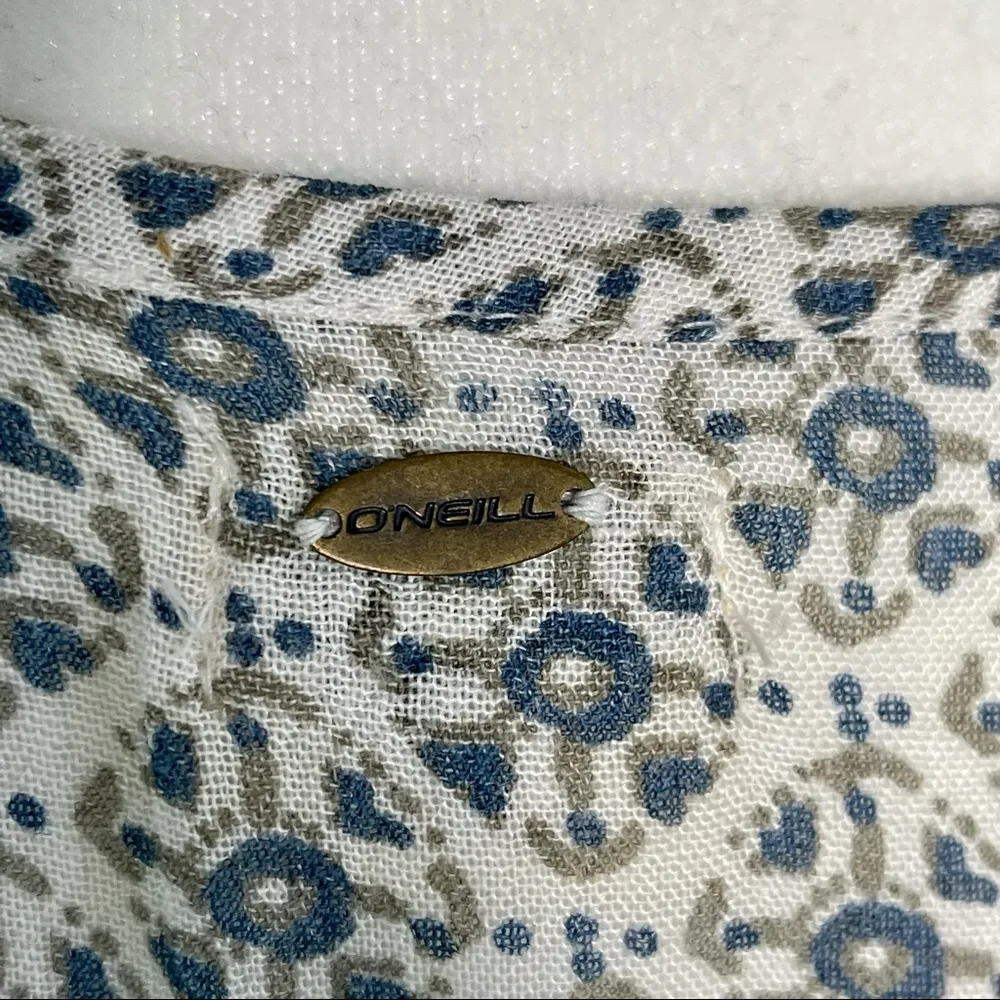 O’Neill sleeveless dress cover up multi patterned fabric - Image 6