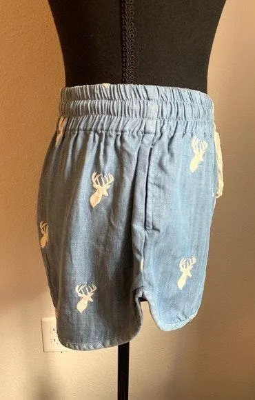 Judith March Deer Pattern Shorts - Image 5