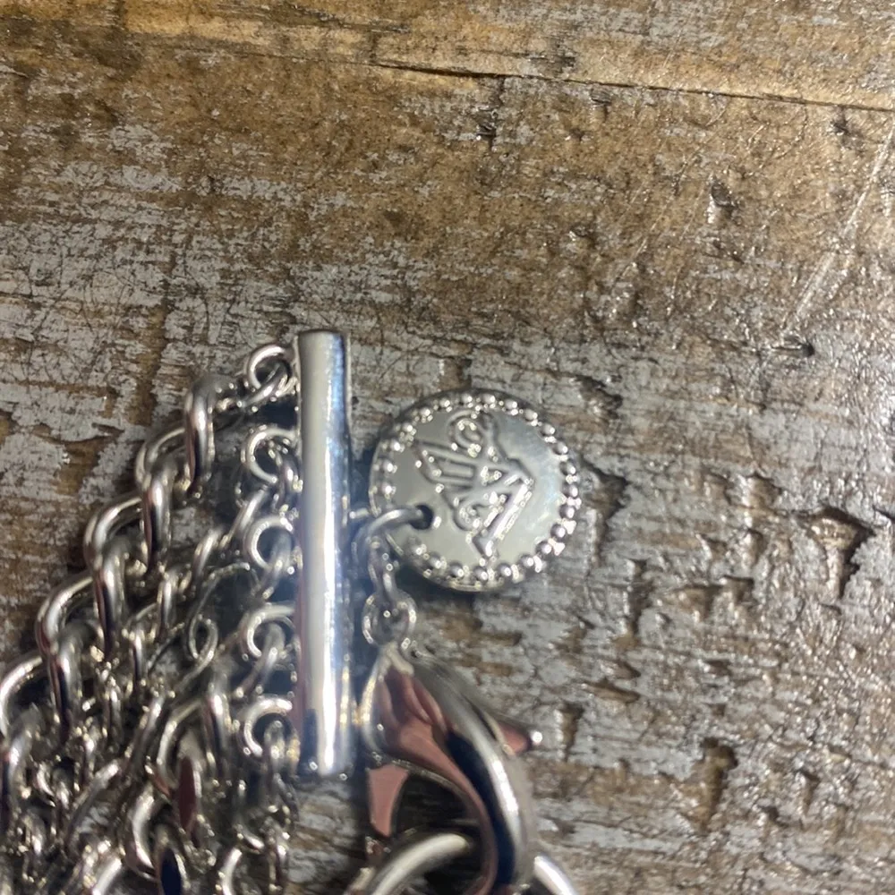 Paula Abdul QVC heart necklace Silver - Image 6