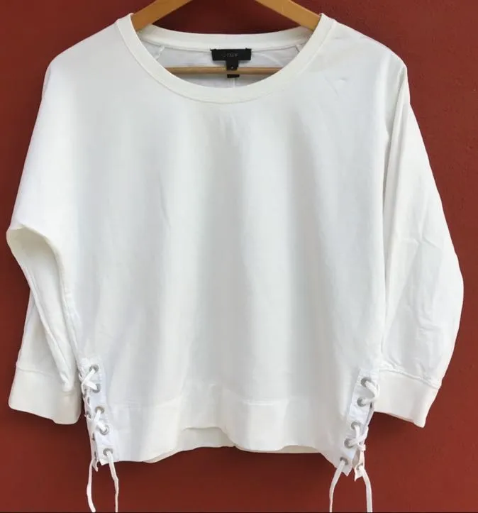 J.Crew Side Tie Top - Image 2