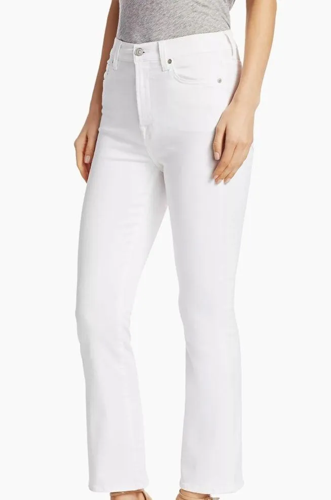 High-Rise Stretch Slim Kick-Flare Jeans - Image 3