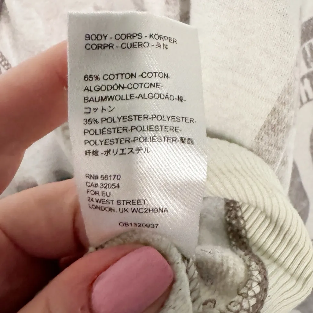 BDG URBAN OUTFITTERS AUTUMN HOODIE LOGO WASHED OUT SZ M - Image 10