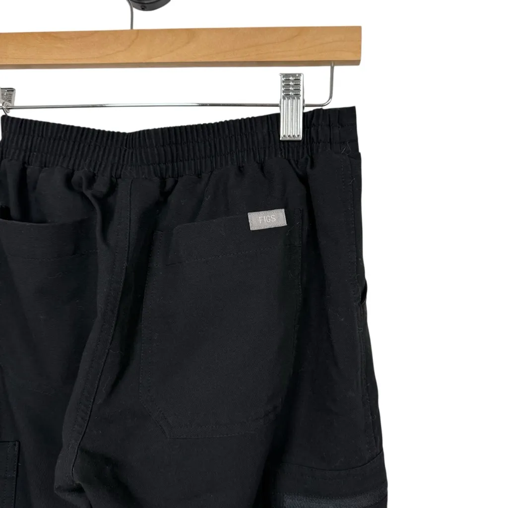 FIGS Women’s High Waisted Yola Skinny Scrub Pants Black XS - Image 4