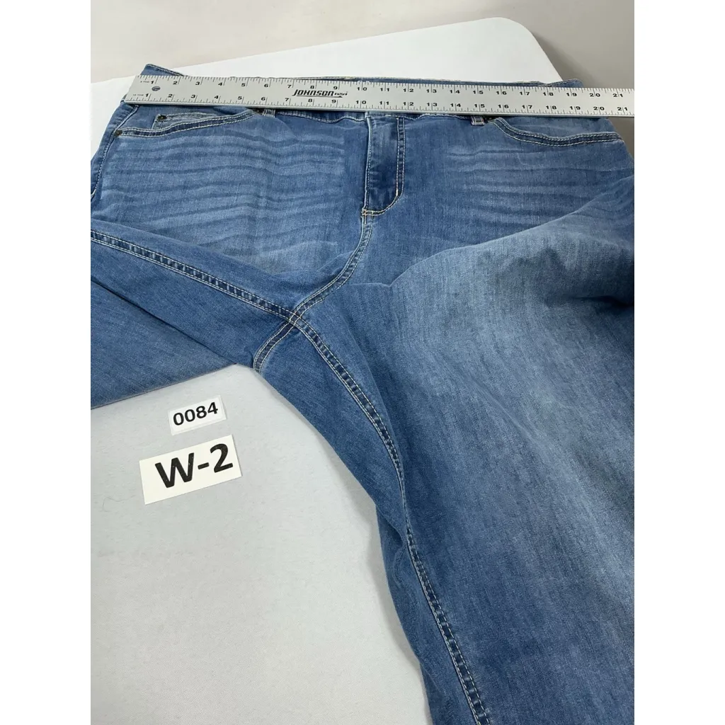 Womans Excellent Condition Terra & Sky Blue Jeans 20 W Straight 0084/W-2 - Image 5