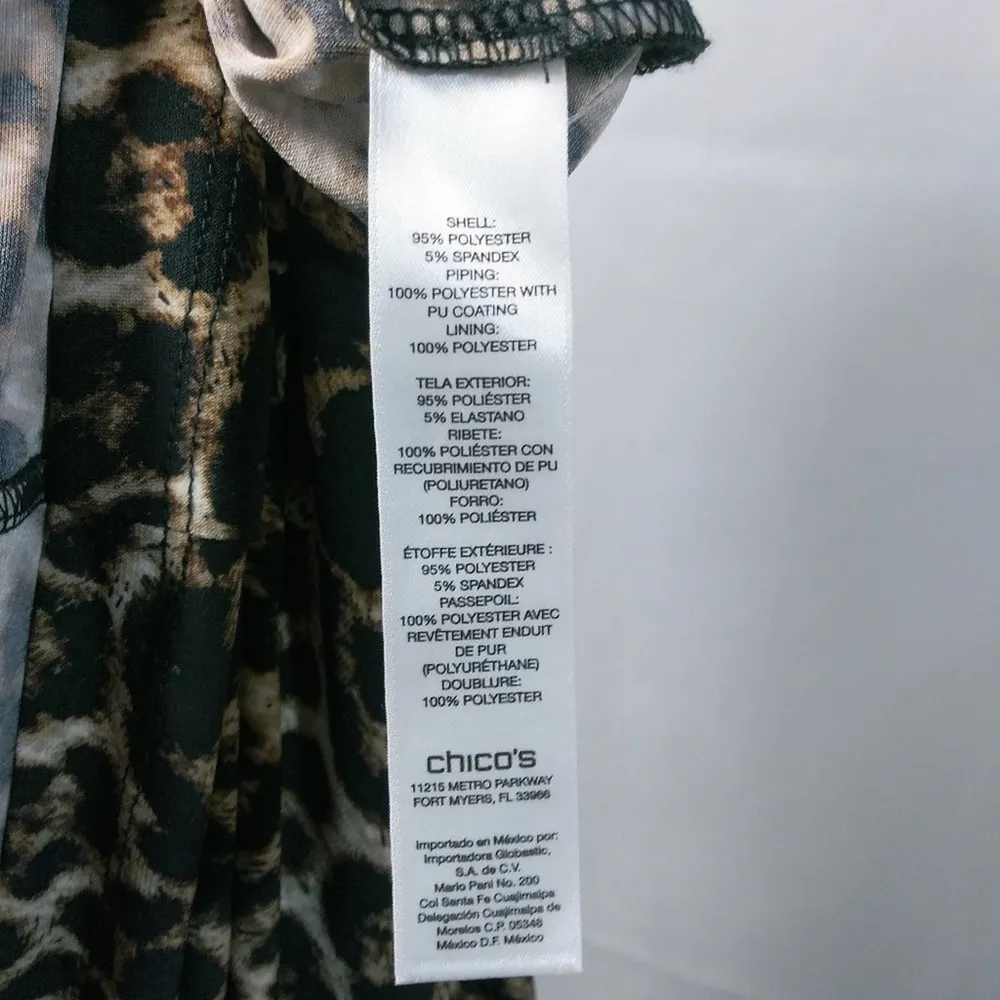 Chico's Animal Annie Leopard Print Dress 1 - Image 8