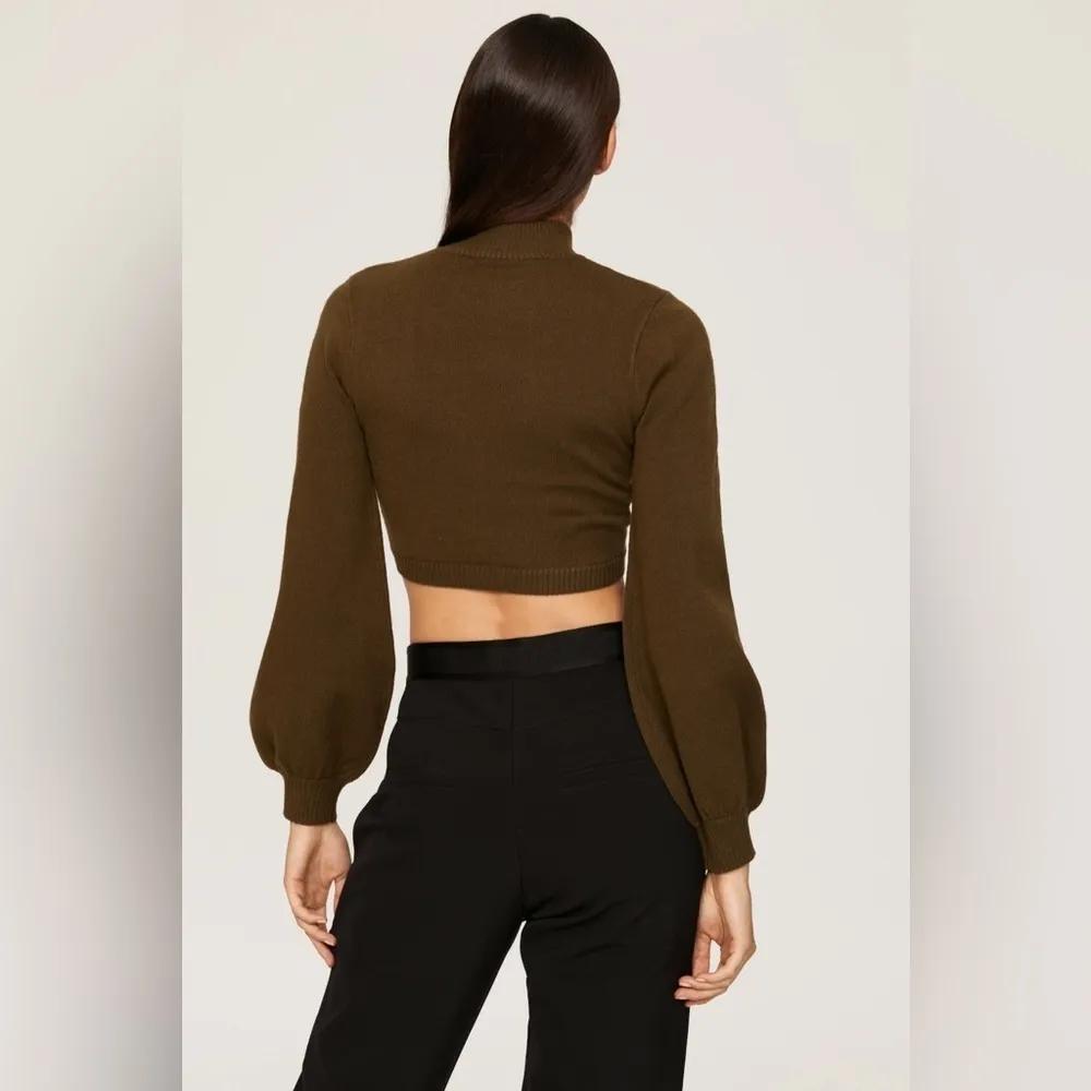 SACHIN + BABI Mara Knit Top In Olive - Image 4