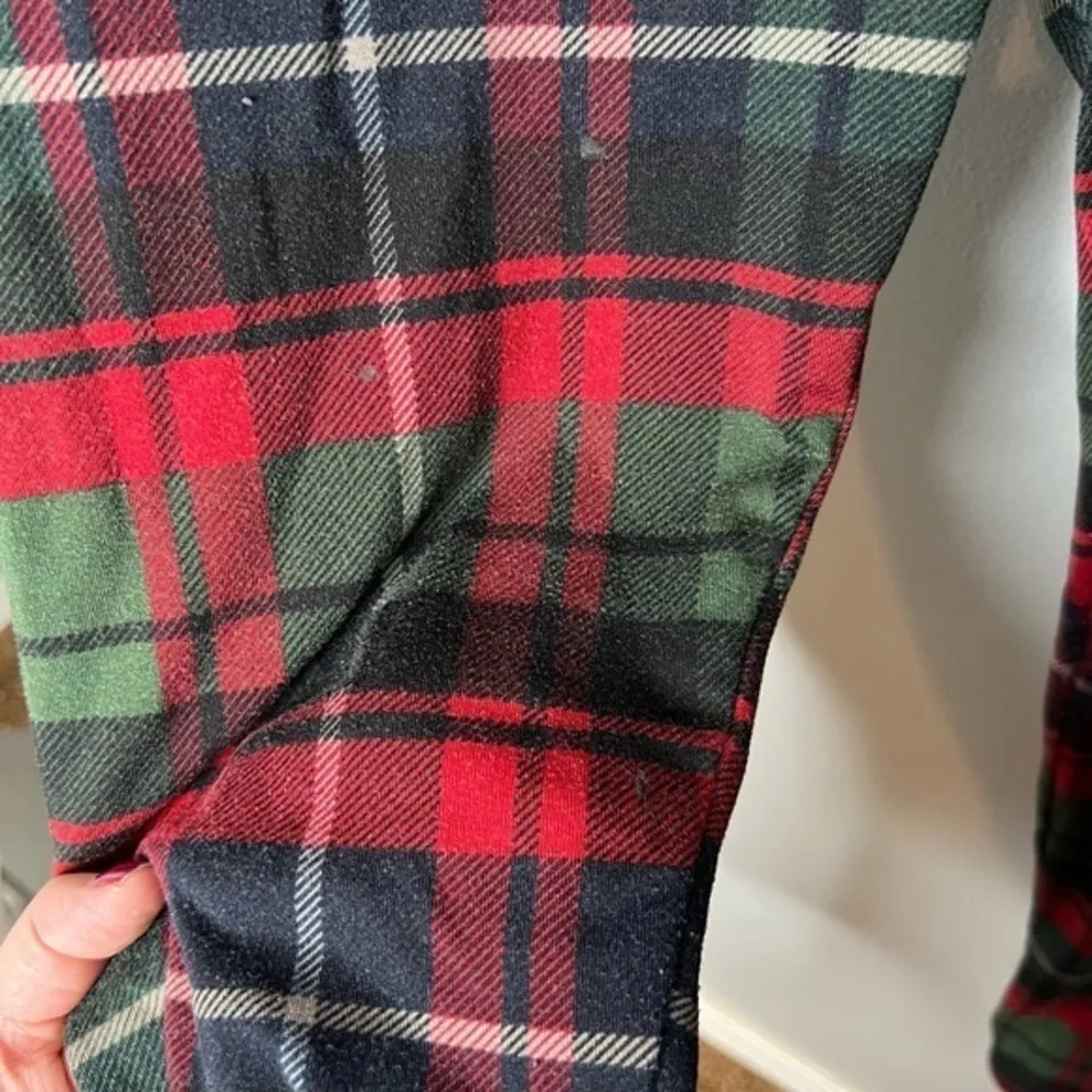 Climateright by Cuddl duds plaid pull on lounge pajama pants women size large - Image 3