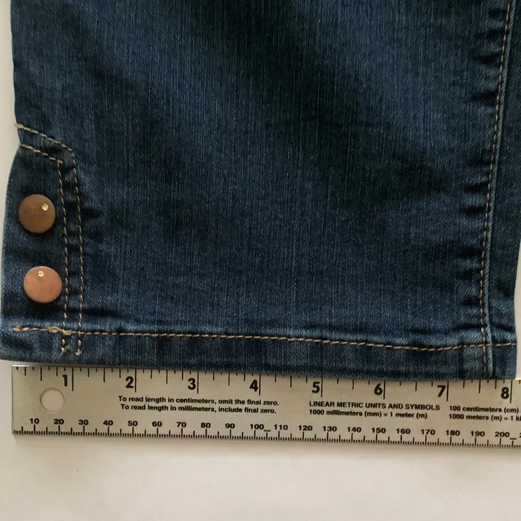 Gloria Vanderbilt Dark Indigo Capris (245) - Image 8