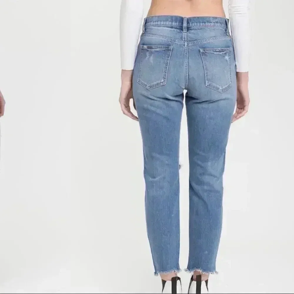 Pistola Nico High Rise Mom Fit Jeans in Bluegrass Wash Size 27 NWT - Image 3