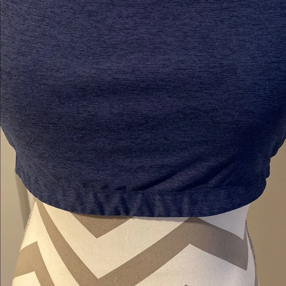 Outdoor Voices Navy Blue Women's sports bra size L - Image 3