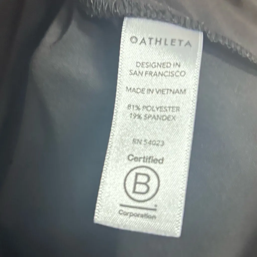 Athleta Black Tie Front Cardigan Size Small - Image 8