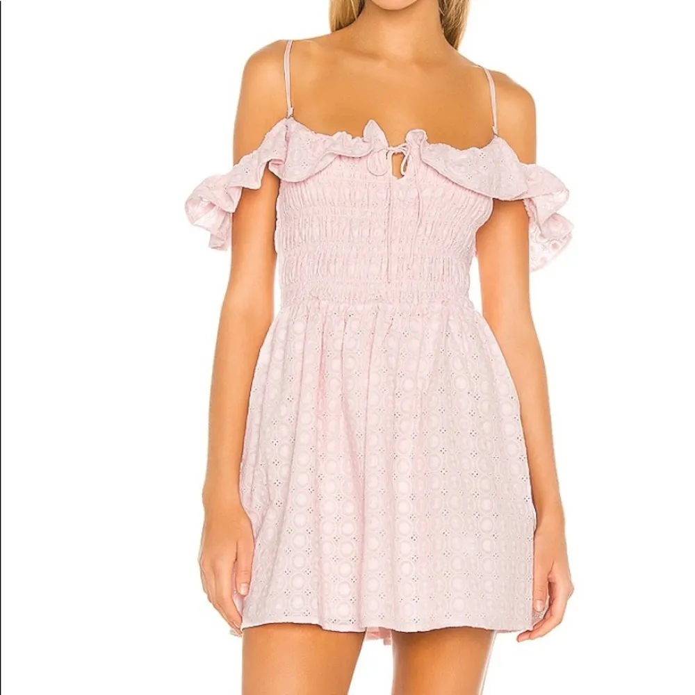 MAJORELLE Nelvin Mini Dress in Baby Pink - Image 2