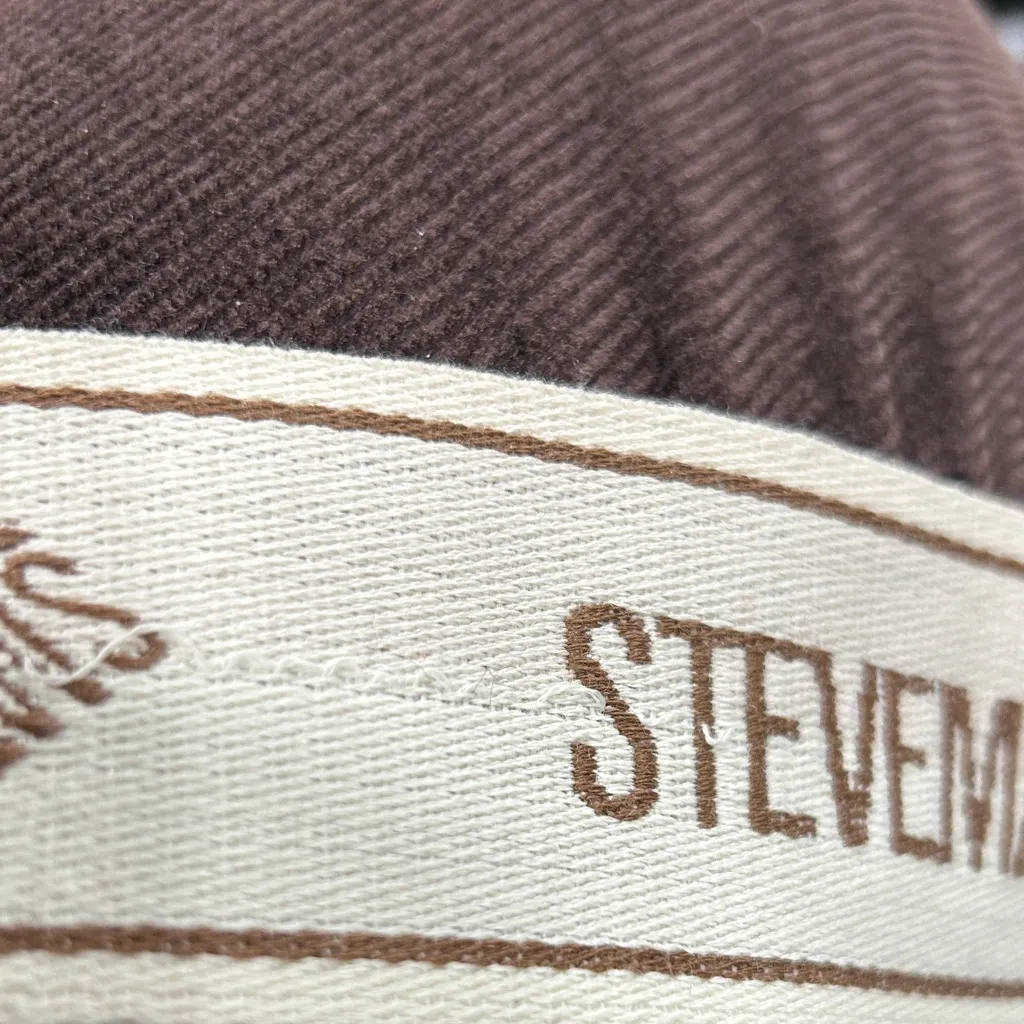 Steve Madden Cream and Brown Men's Bag Strap - Image 5