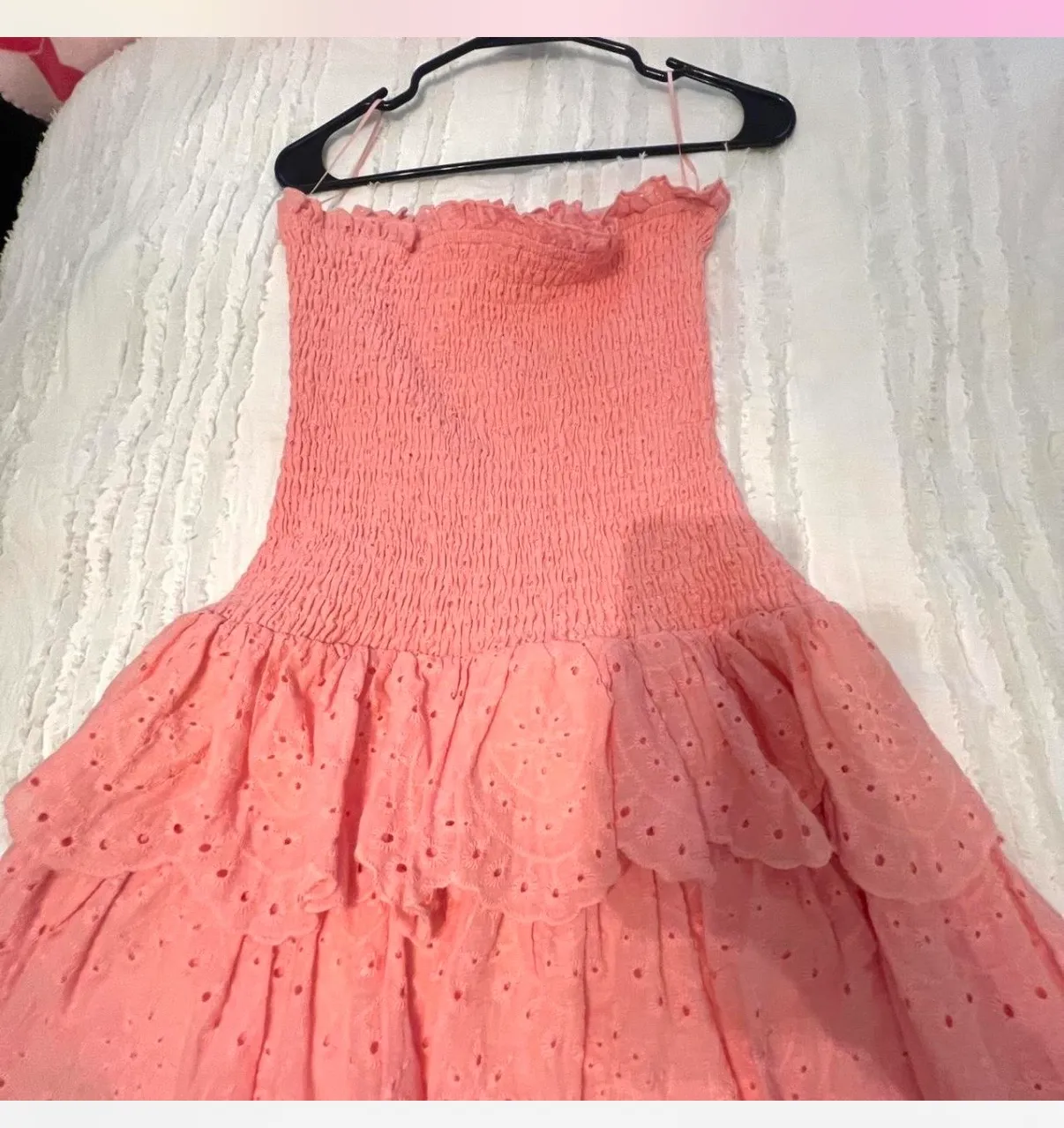 Light Pink/ Coral dress - Image 2