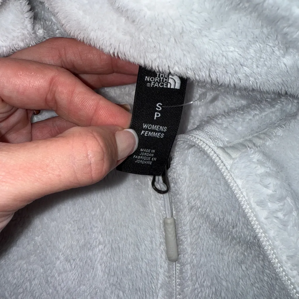 The North Face Women’s White Osito Fleece Jacket size Small - Image 3