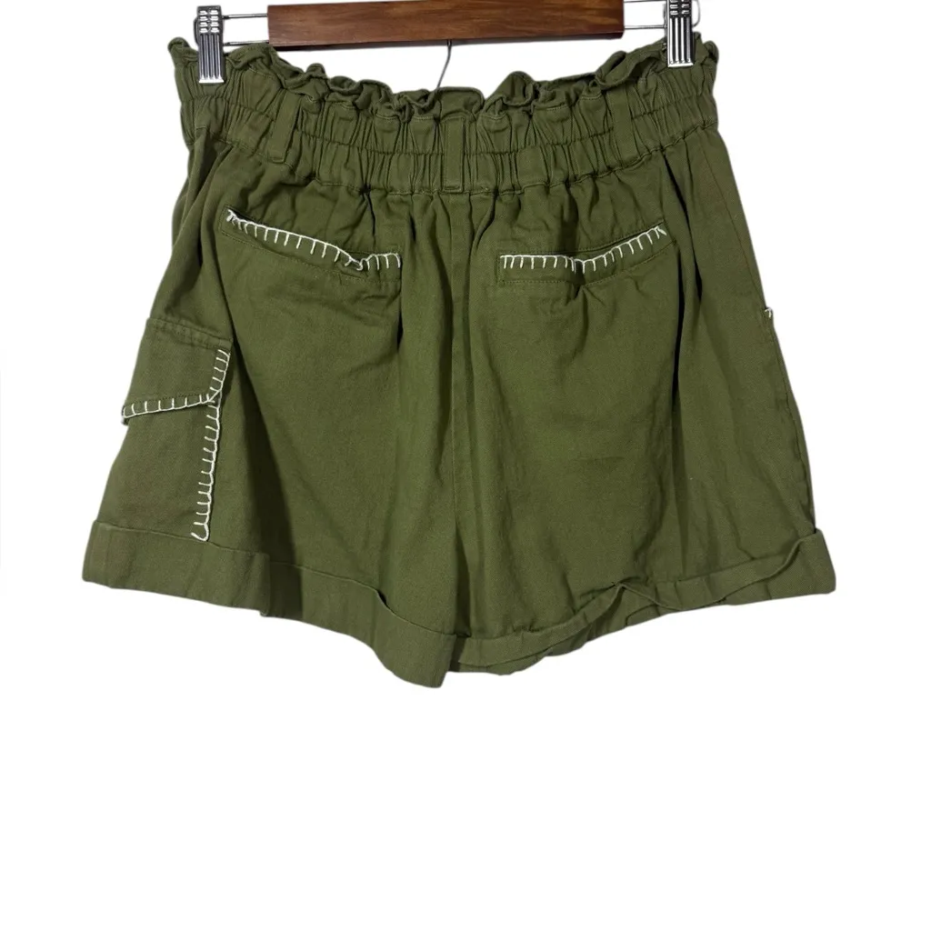 Cleobella Emric Short Cypress Gren Shorts Size Medium - Image 5