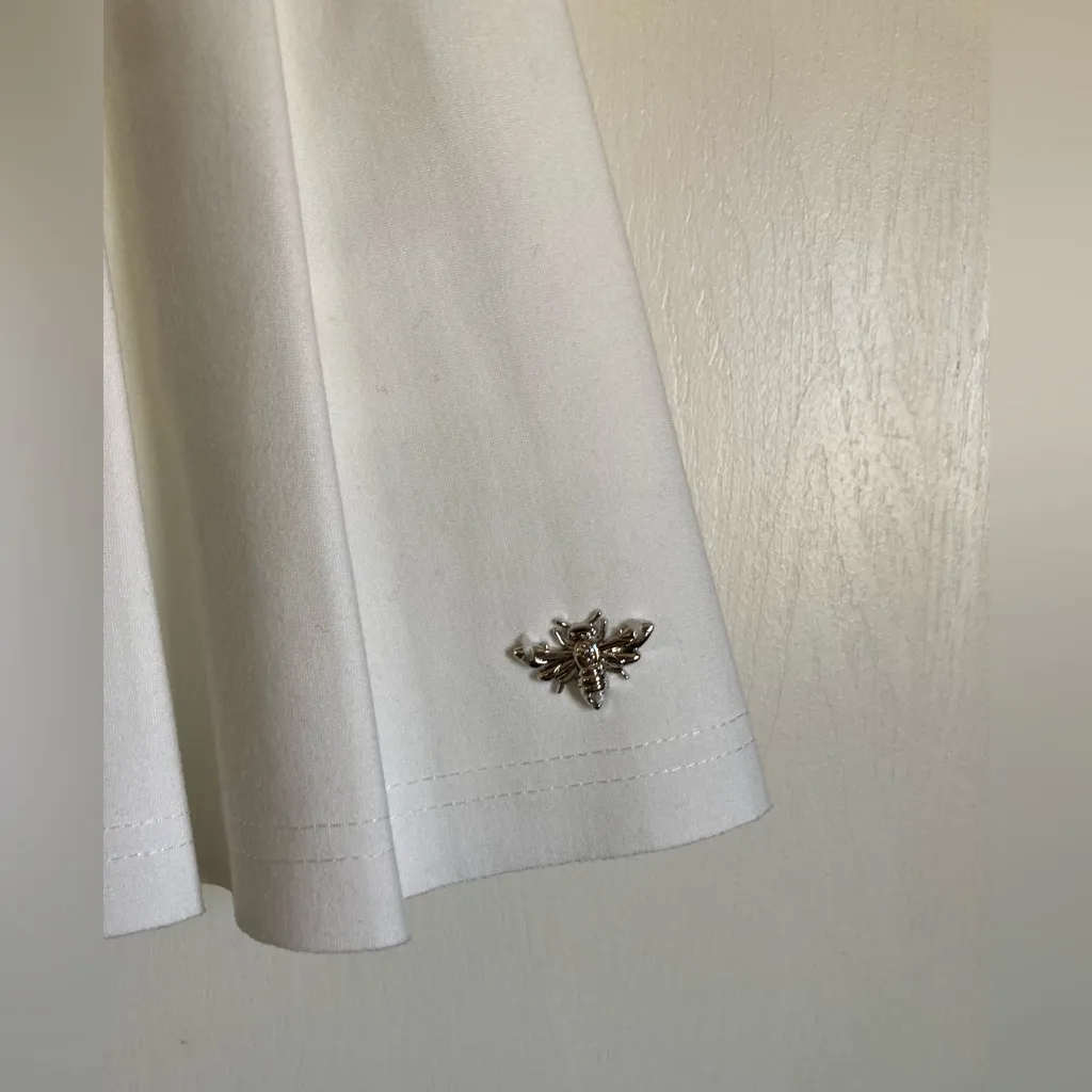 🌞Kroche’ Fait Avec Amour White Pleated Mini Skort Size undefined - Image 6