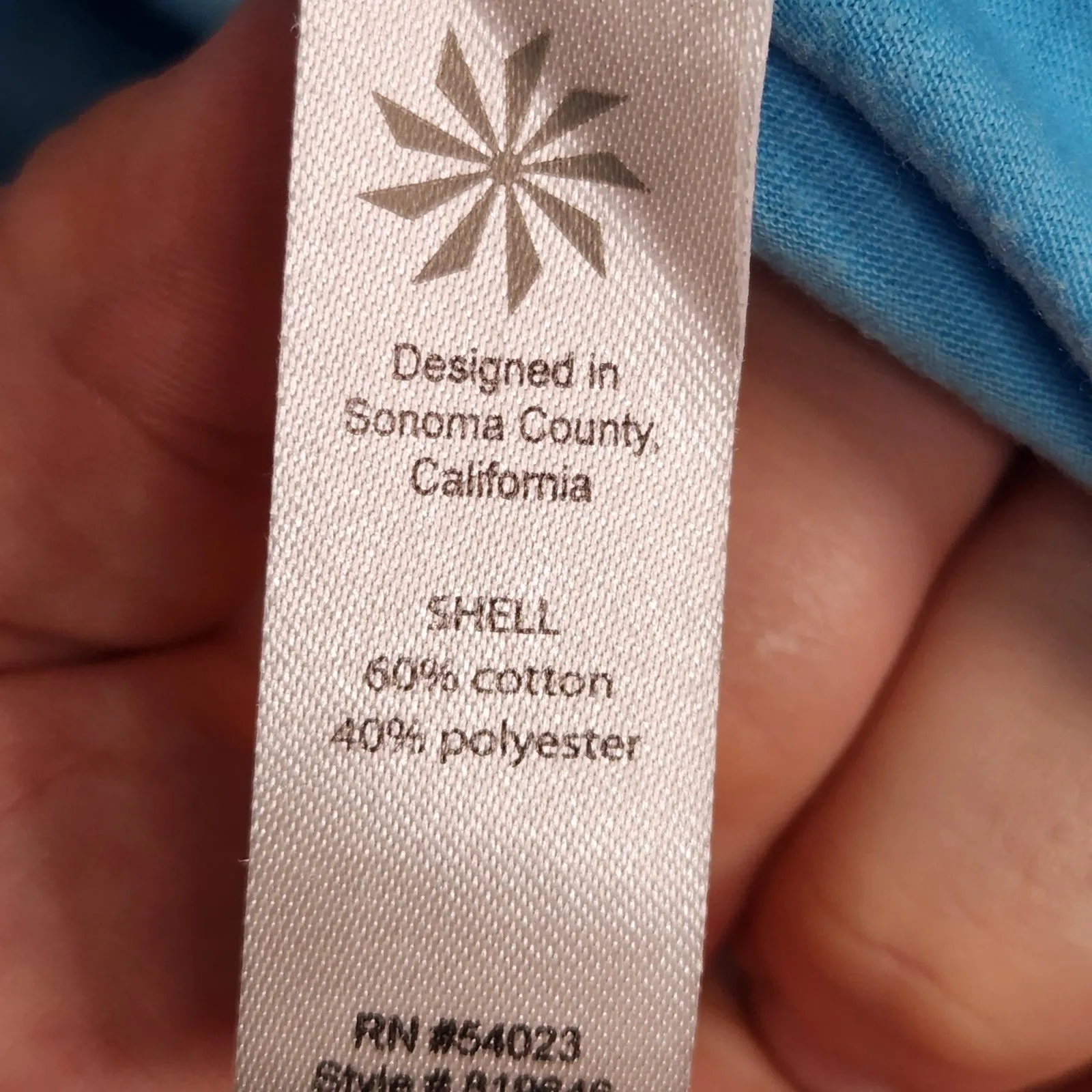 Athleta Woman’s Turquoise Blue Lightweight Open Front Cardigan Size Small - Image 3