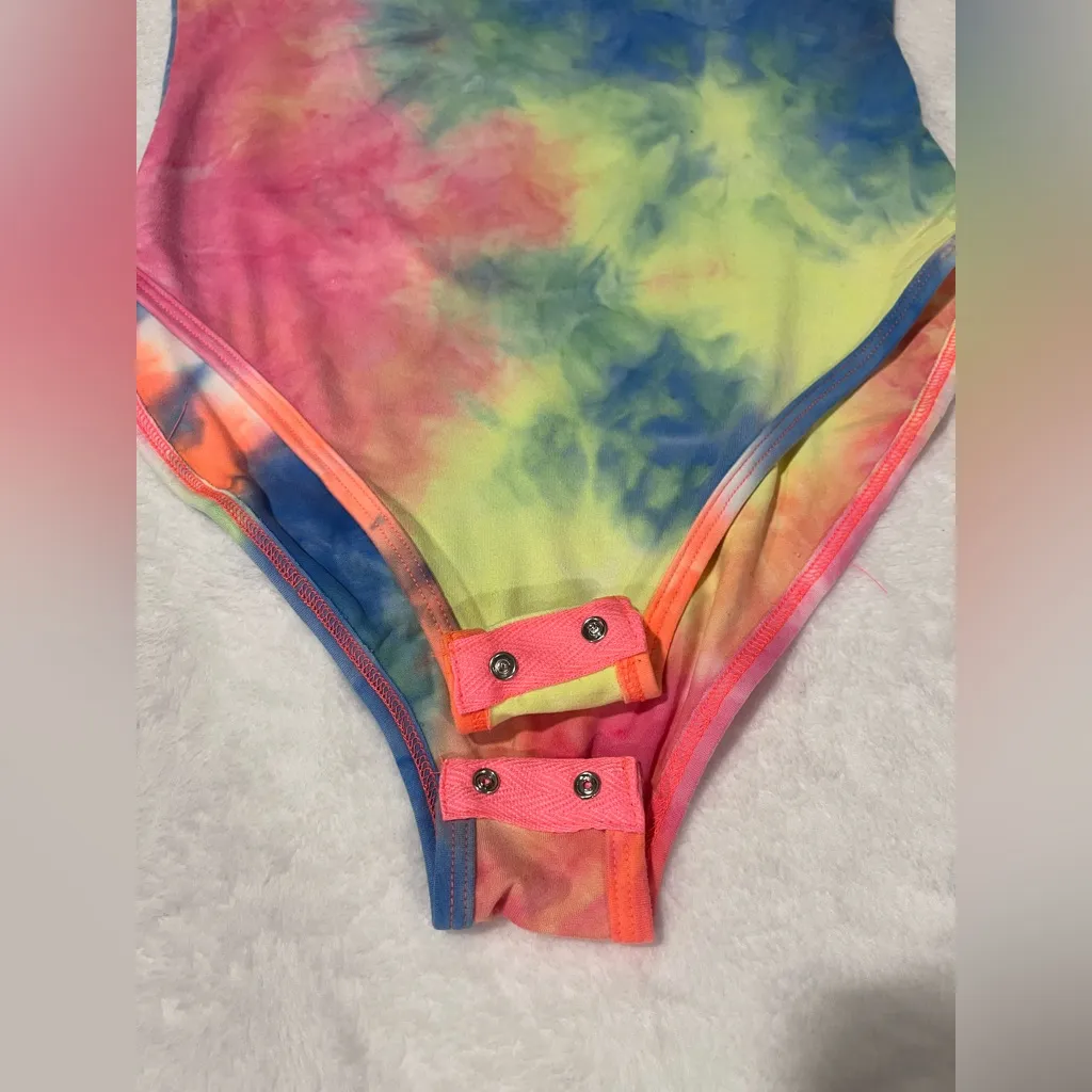 Zenana Multicolored Bodysuit—Size Medium - Image 3