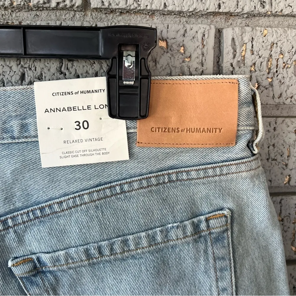 Citizens of Humanity Annabelle Long Vintage Shorts 30 NWT Relaxed Vintage denim - Image 9