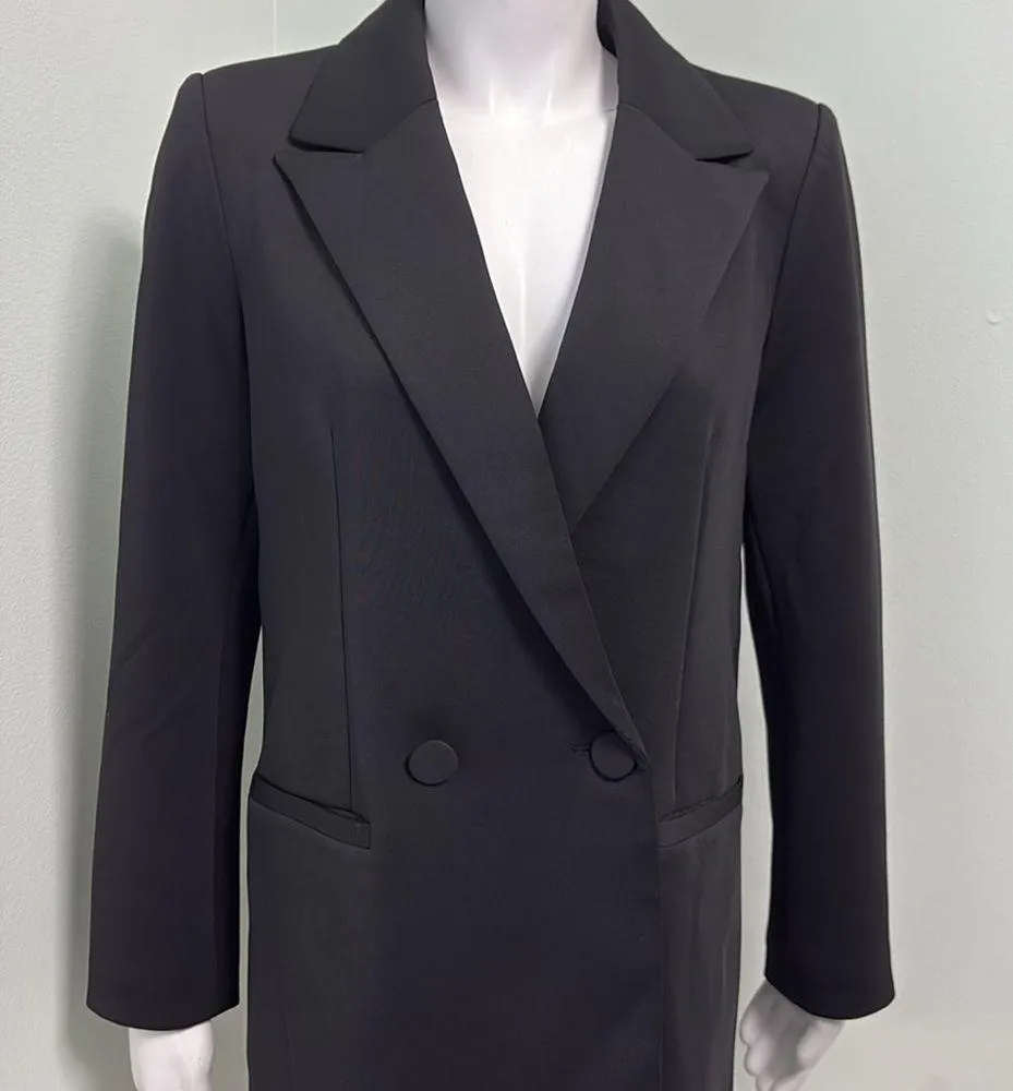 Good American Scuba 2.0 Black Blazer Size 1 Small - Image 5