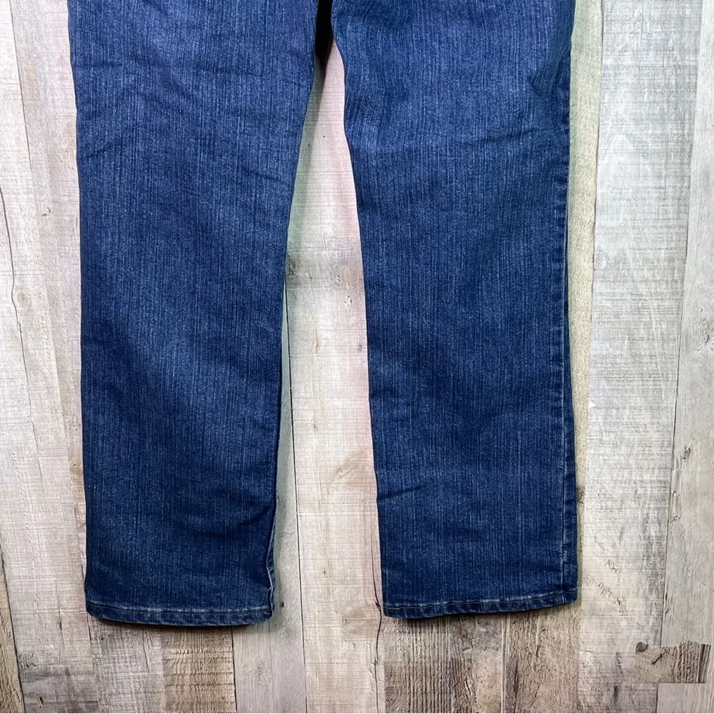 Riders Size 10 Medium Blue Denim Jeans With 5 Pockets Very Good Condition - Image 9