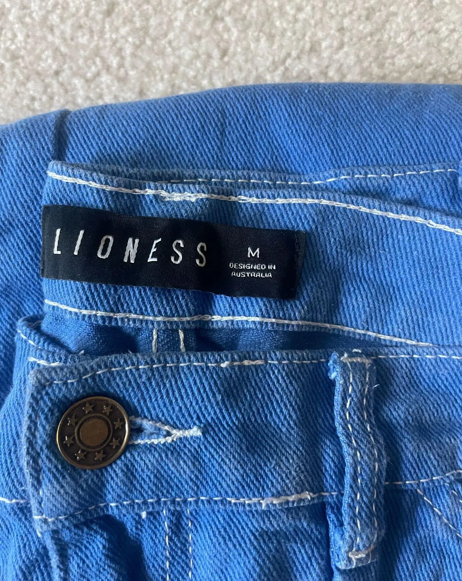 LIONESS  Miami Vice Pant Blue - Image 2