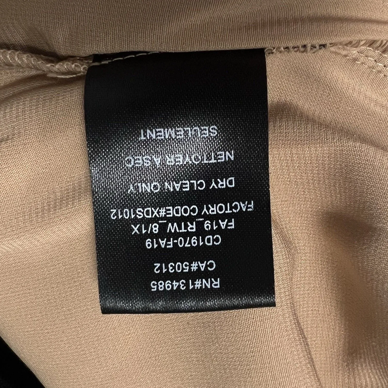 For Love And Lemons Beverly Dress Black Sheer Long  Sleeve Dark Romantic Size S - Image 11