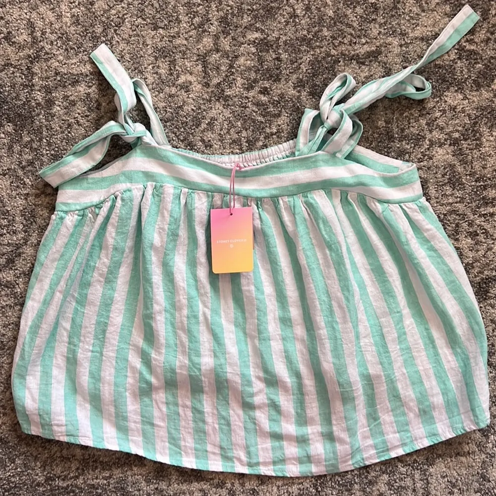 Stoney Clover Lane  for Target Striped Tie Strap Tank Top - Image 5