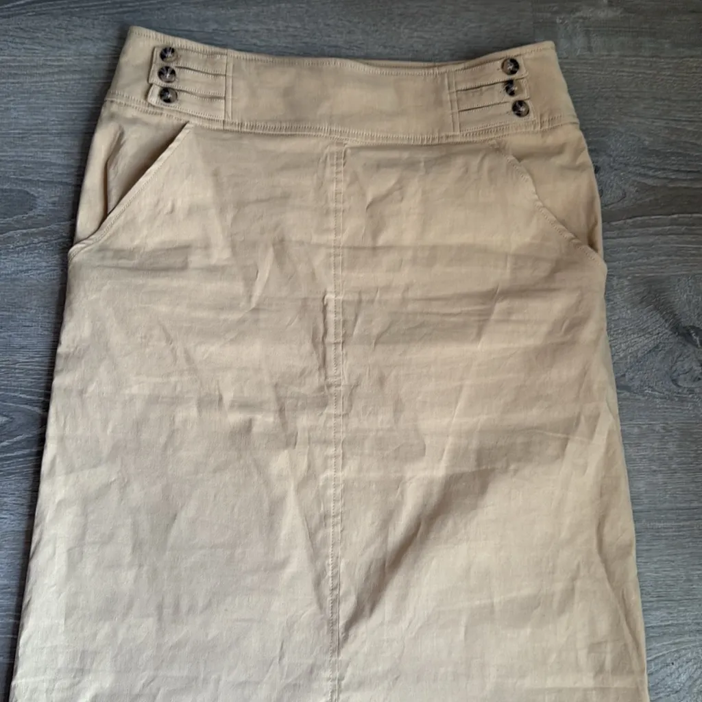 Anthropologie Slim Column Maxi Skirt 10 - Image 6