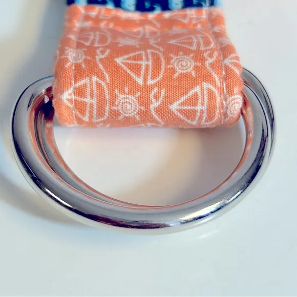 Vineyard Vines Women's Patchwork Belt‎ Size L - Image 5